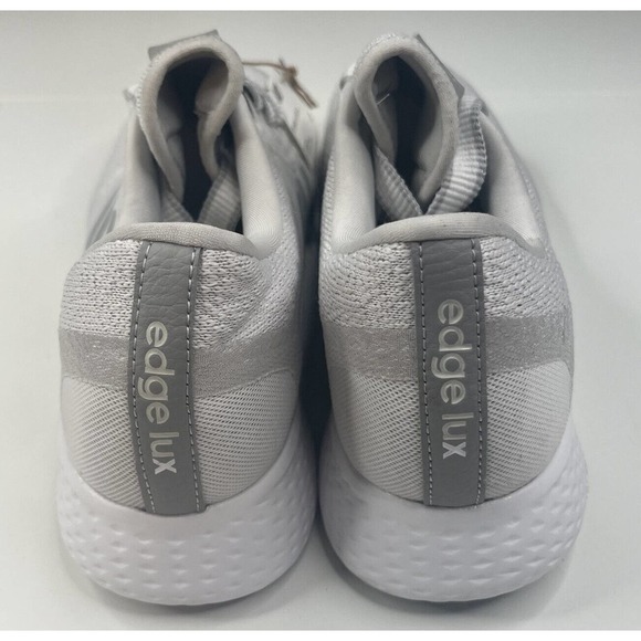 NEW Adidas Edge Lux 4 Running Sneakers Size 8.5 Men\'s White Gray main image 6